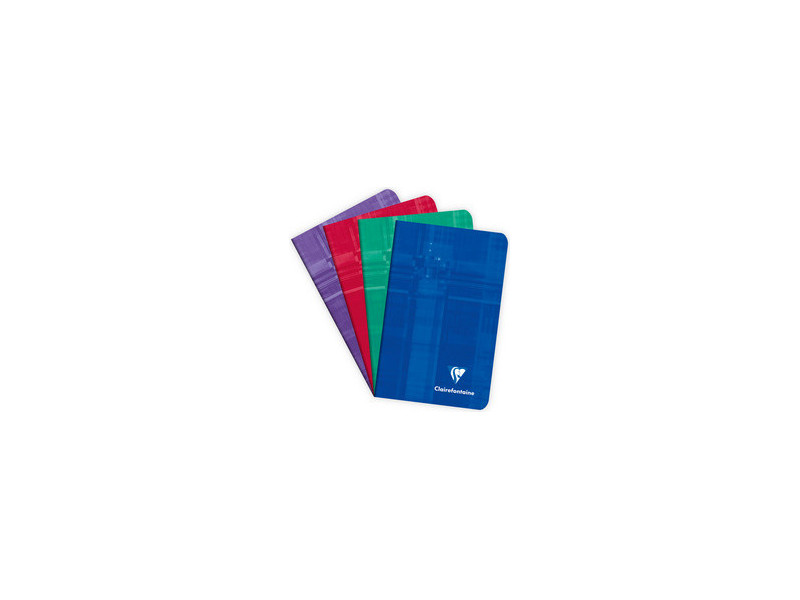 Clairefontaine Carnet piqûre, 75 x 120 mm, quadrillé 5x5