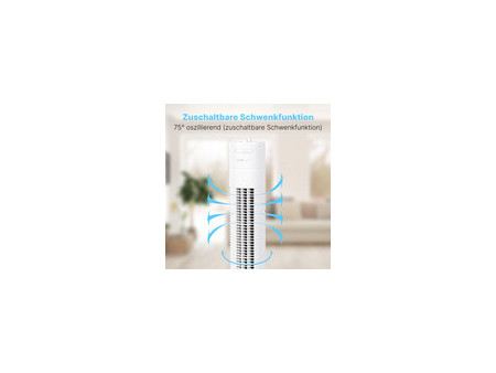 CLATRONIC Ventilateur colonne TVL 3770, noir