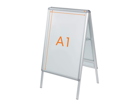 nobo Panneau d'affichage A1,cadre aluminium de haute qualité