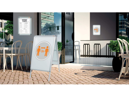 nobo Cadre porte-affiche Premium Plus, A2, 32 mm