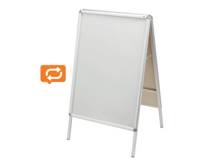 nobo Porte-affiches double-face, 700 x 1000 mm,
