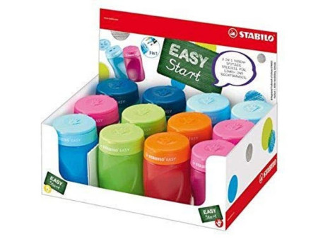 STABILO Taille-crayon à réservoir EASYsharpener, présentoir