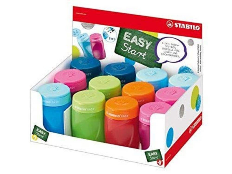 STABILO Taille-crayon à réservoir EASYsharpener, présentoir