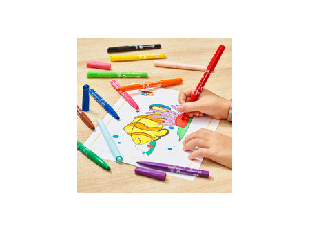 BIC KIDS Feutre Visacolor XL ecolutions, Class Pack