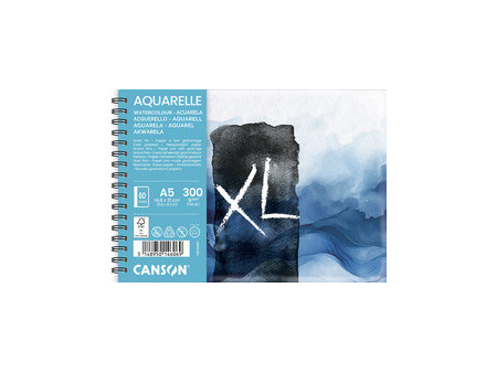 CANSON Album de dessin XL AQUARELLE Waves, A5