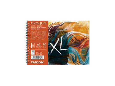 CANSON Album de dessin XL CROQUIS Waves, A5