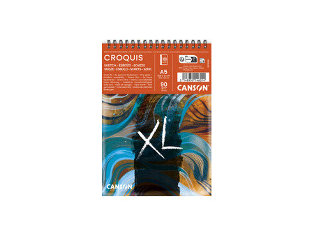CANSON Album de dessin XL CROQUIS Waves, A5