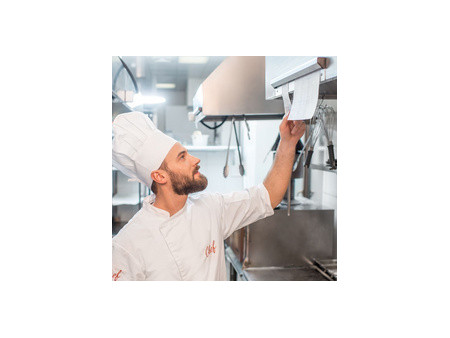 HYGOSTAR Rail d'affichage Catch-ball-System notebord, blanc