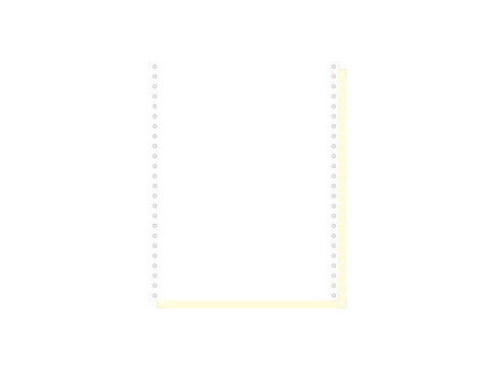 EXACOMPTA Papier listing en continu, 240 mm x 12' (30,48 cm)