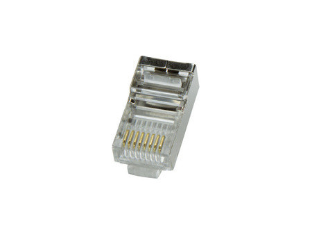 LogiLink Connecteur mâle RJ45 pour câble rond, Cat.5e,