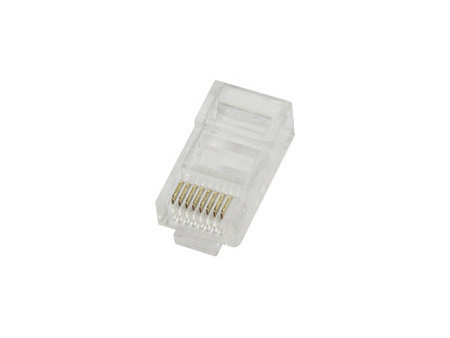 LogiLink Connecteur mâle RJ45 pour câble rond, Cat.5e,