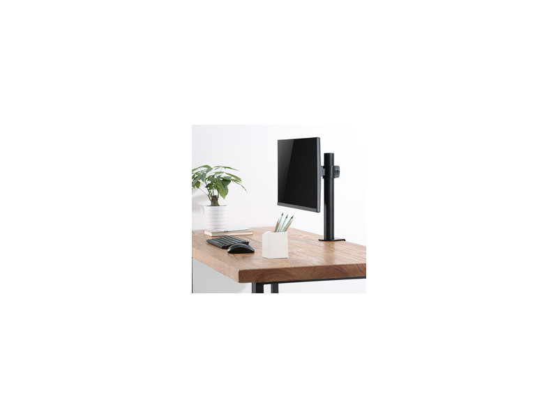 LogiLink Support pour 1 écran, pince de fixation