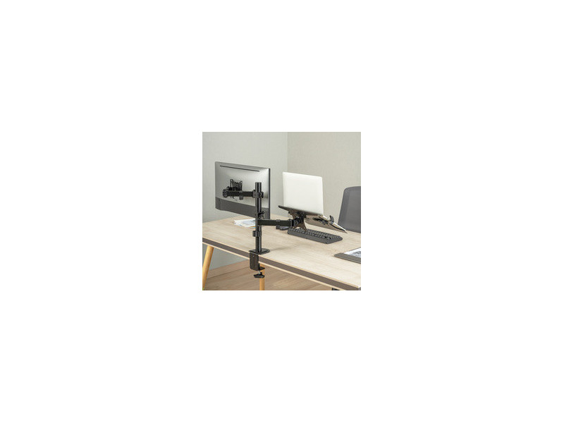 LogiLink Support d'écran et d'ordinateur portable, noir