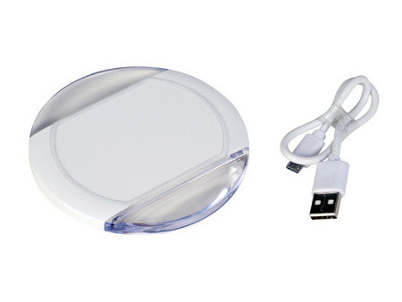 uniTEC Chargeur par induction, blanc