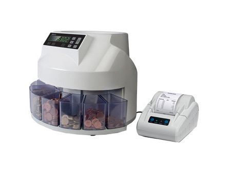 Safescan Compteuse trieuse pièces Euro 'Safescan 1250', gris