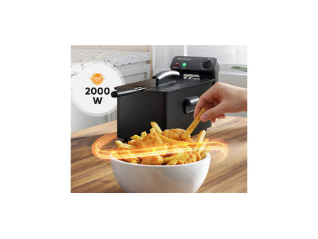 PROFI COOK Friteuse à zone froide PC-FR 1325, 3 litres