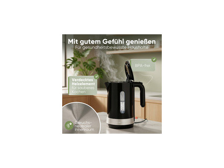 PROFI COOK Bouilloire WK 3840, sans fil, 1,8 L, blanc