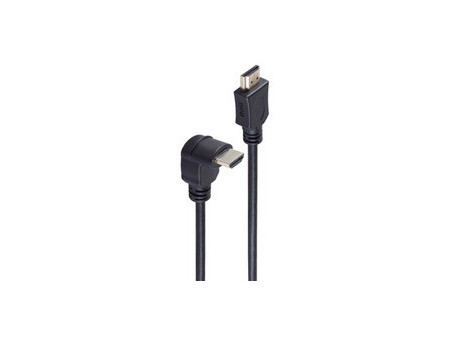 shiverpeaks BASIC-S Câble HDMI, fiche A mâle - coudée