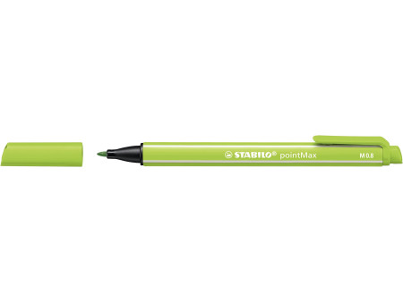STABILO Stylo-feutre pointMax, étui en plastique de 4