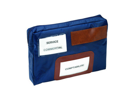 ALBA Sac navette 'POCAIS', avec soufflet, polyester, bleu