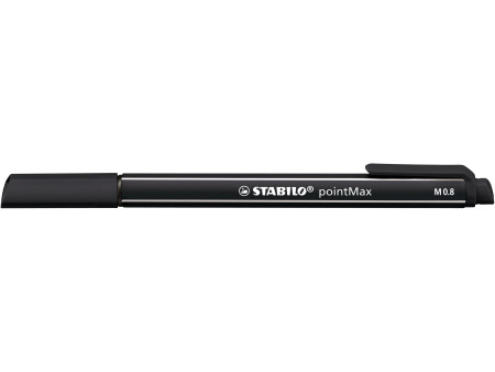 STABILO Stylo-feutre pointMax, étui en plastique de 12