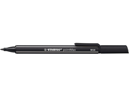 STABILO Stylo-feutre pointMax, étui en plastique de 12