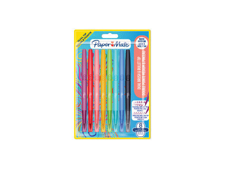Paper:Mate Feutre double pointe Flair Dual Brush, en blister