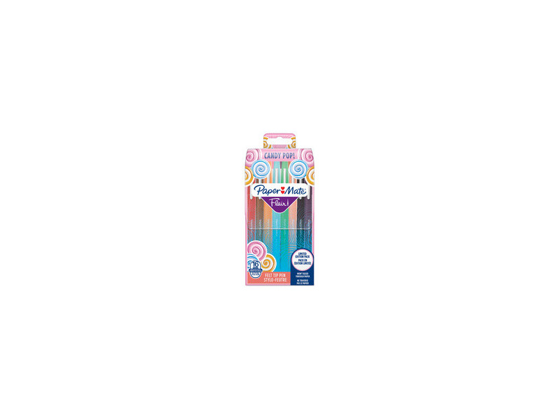 Paper:Mate Stylo feutre Flair 'Candy Pop', pochette de 16