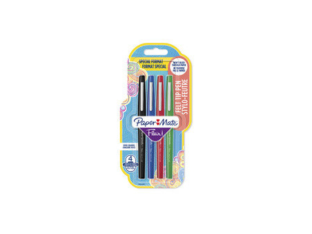 Paper:Mate Stylo feutre Flair Original STANDARD, étui de 4