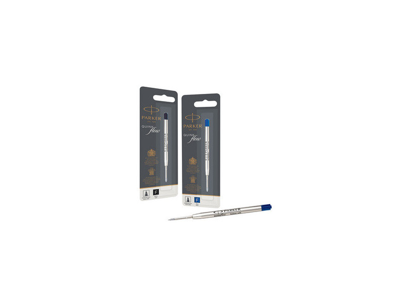 PARKER Recharge pour stylo QUINKflow, M, blister de 3, noir