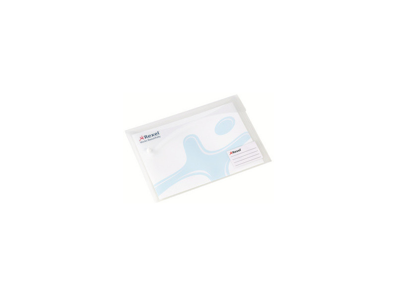 Rexel Pochette à documents Xtra Folder A4, blanc translucide