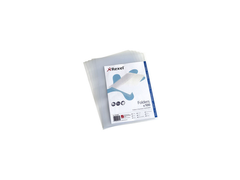 Rexel Pochette transparente Economic, A4, PP, grainé