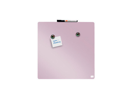 nobo Tableau mémo carré, (L)360 x (H)360 mm, violet