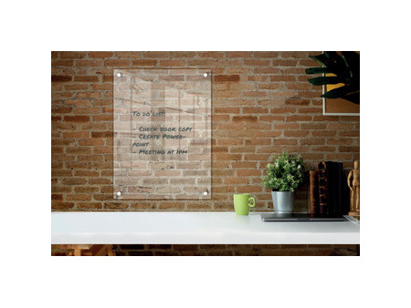 nobo Tableau blanc mural acrylique, (L)300 x (P)28x (H)300mm