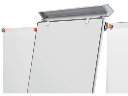 nobo Chevalet de conférence Mobil Stahl Nano Clean, blanc