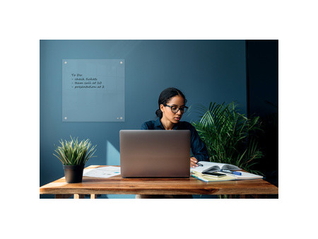 nobo Tableau blanc mural acrylique, (L)300 x (P)28x (H)300mm