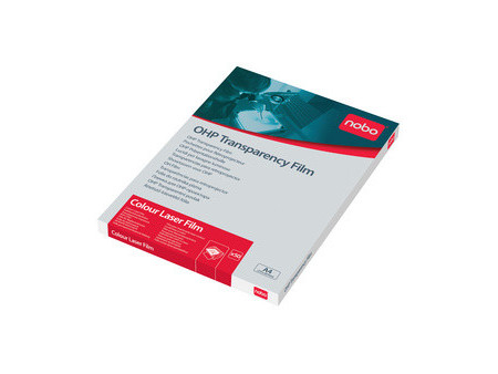 nobo Film A4 pour imprimante laser couleur, PP, 120 microns