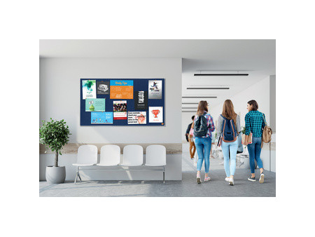 nobo Tableau d'affichage en feutre Impression Pro, gris