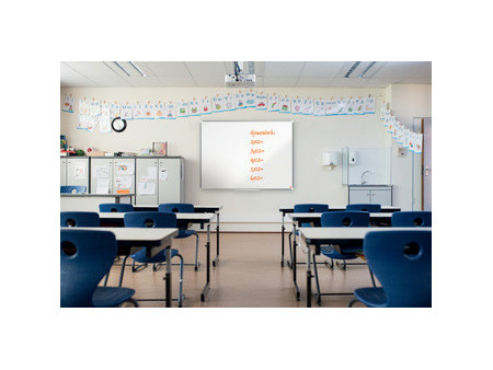 nobo Tableau blanc mural Premium Plus Emaille Widescreen,32'