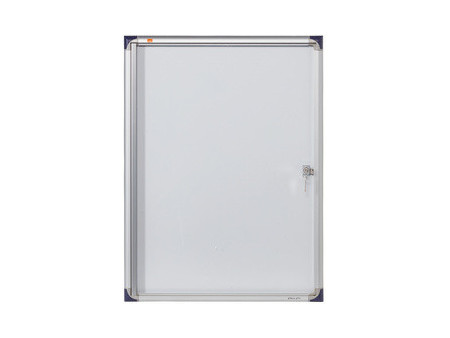 nobo Vitrine, extra plat, fond métal, 1 x format A4