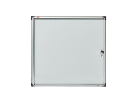 nobo Vitrine, extra plat, fond métal, 1 x format A4
