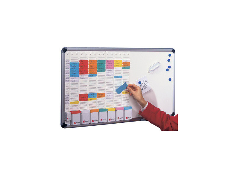 nobo Tableau Blanc avec planning hebdomadaire