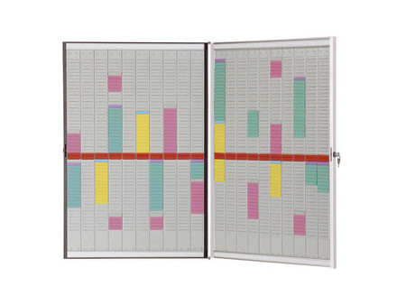 nobo Kit planning, pliable, fermable à clé, avec accessoires