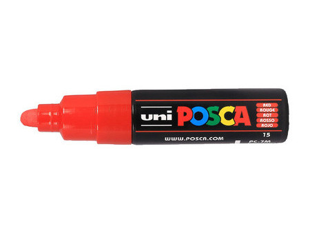 POSCA Marqueur à pigment PC-7M, jaune