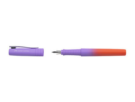FABER-CASTELL Stylo plume POLY PEN, M, blushing sky