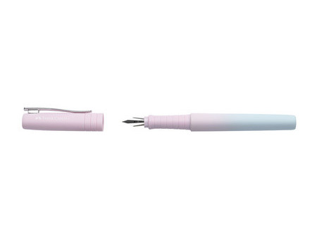 FABER-CASTELL Stylo plume POLY PEN, M, punching melon
