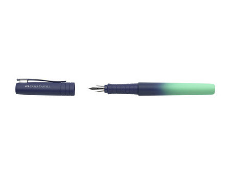 FABER-CASTELL Stylo plume POLY PEN, M, punching melon