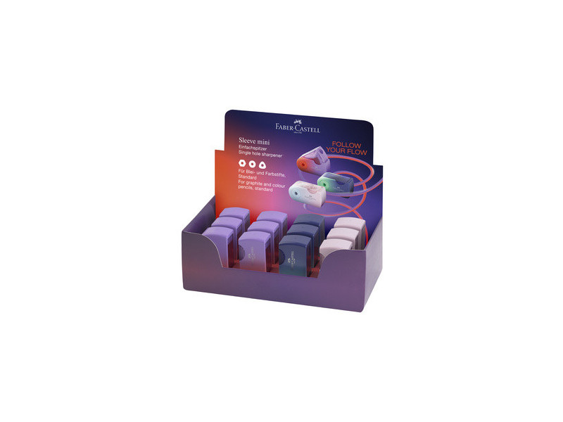 FABER-CASTELL Taille-crayon SLEEVE MINI Flow Edition