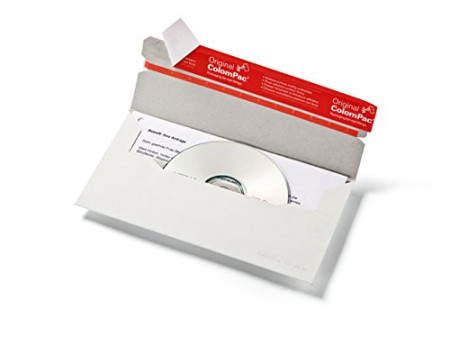 ColomPac Enveloppes pour CD/DVD, format long, sans fenêtre