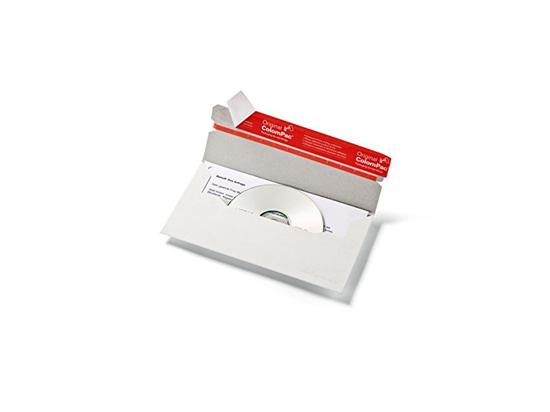 ColomPac Enveloppes pour CD/DVD, format long, sans fenêtre